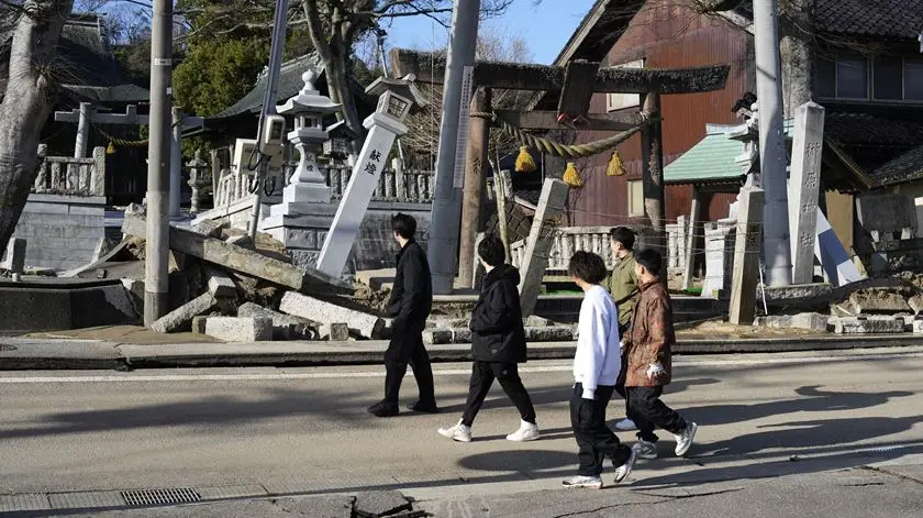 Japão. Sobe para 161 o número de mortos no sismo