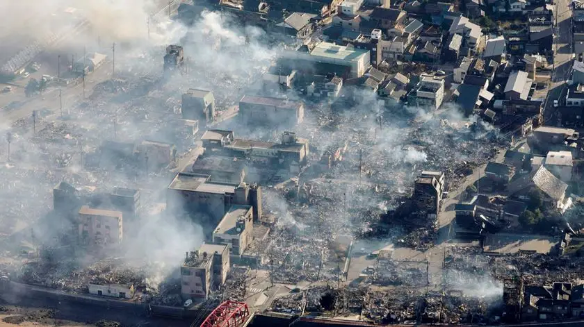 Japão. Autoridades pedem precaução na zona do sismo devido ao mau tempo