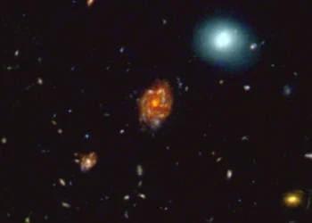 O que a descoberta de galáxia espiral revela sobre primórdios do universo