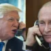 Trump fala por telefone com Putin e diz que “não haverá paz imediata” na Ucrânia