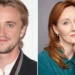 Tom Felton reage a falas transfóbicas de J.K. Rowling e é criticado