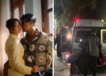 Sophie Charlotte e Xamã burlam esquema em festão de Bruna Marquezine