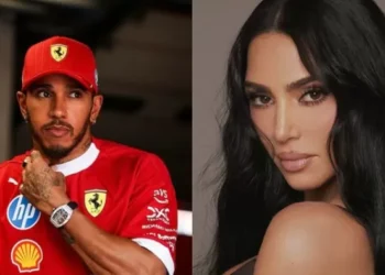 Os rumores do romance secreto de Lewis Hamilton e Kim Kardashian